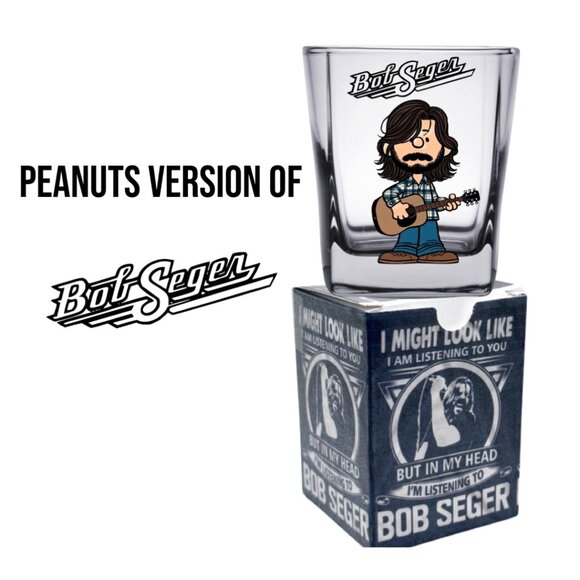 Classic Rock Musicians/PEANUTS Character SHOT Glass/Gift Box! - Picture 5 of 16